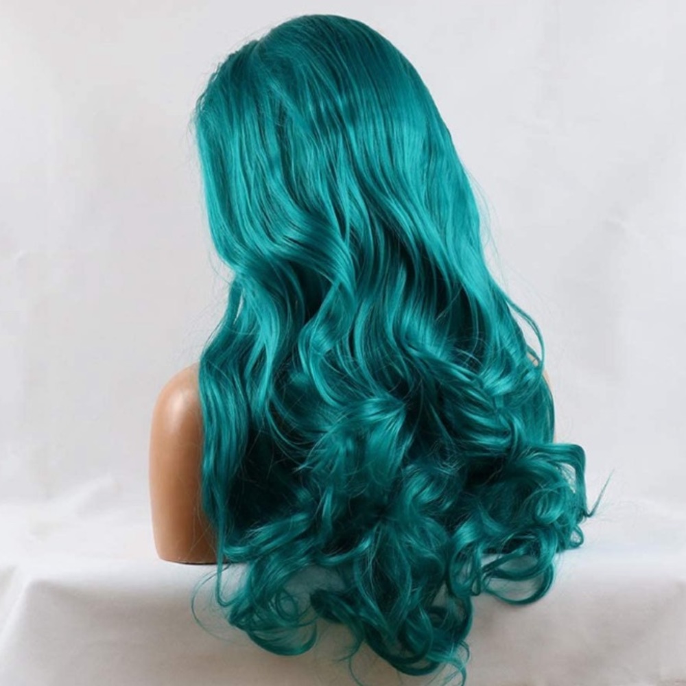 💫24” TEAL BODY WAVE LACE FRONT WIG💫 *NEW*
🆕🆕🆕 - Picture 7 of 7